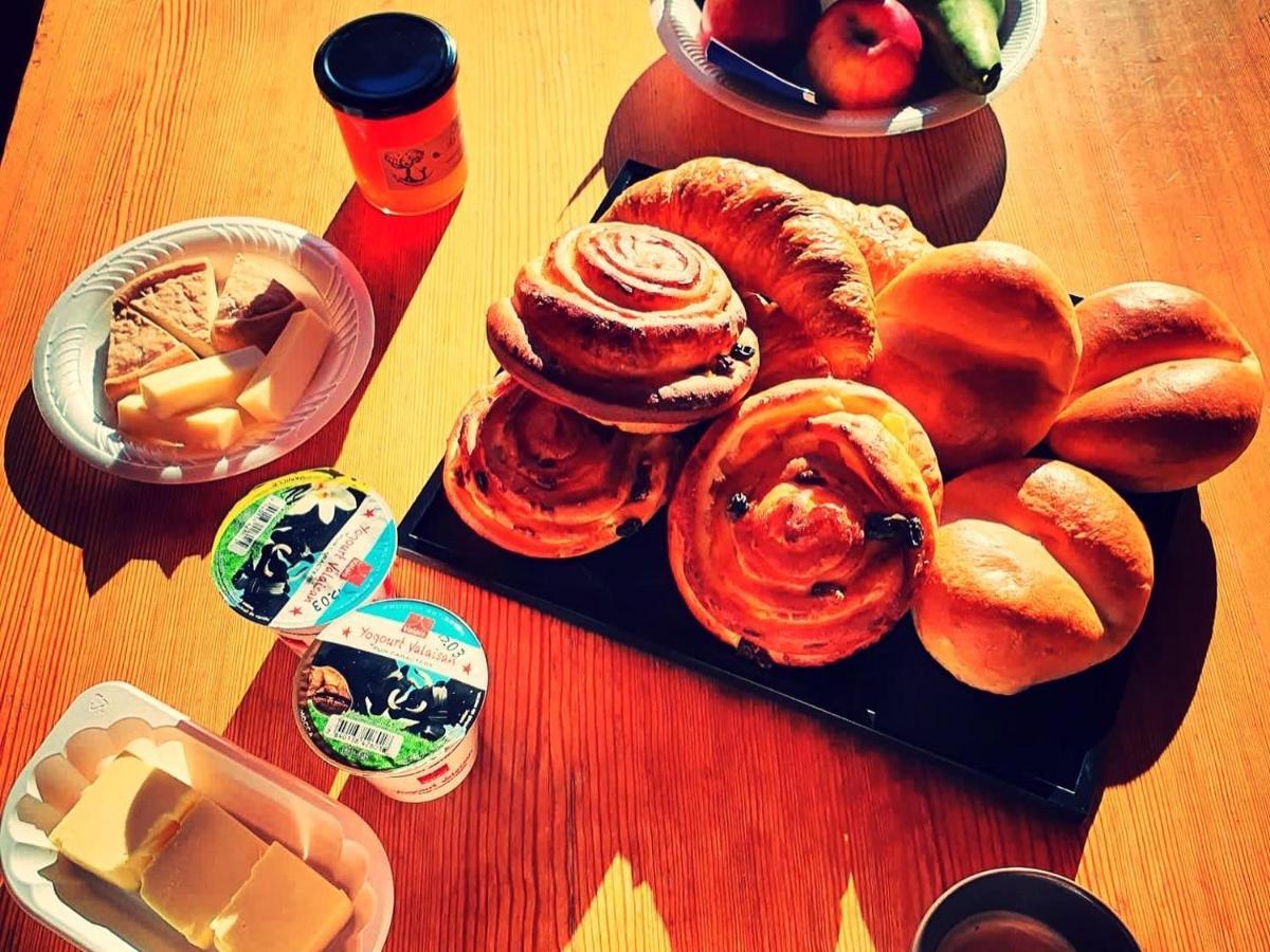 Orsières 르 비올레 빌라 외부 사진