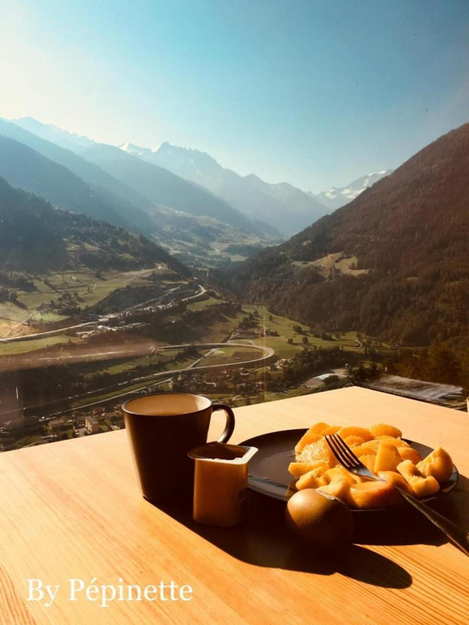 Orsières 르 비올레 빌라 외부 사진